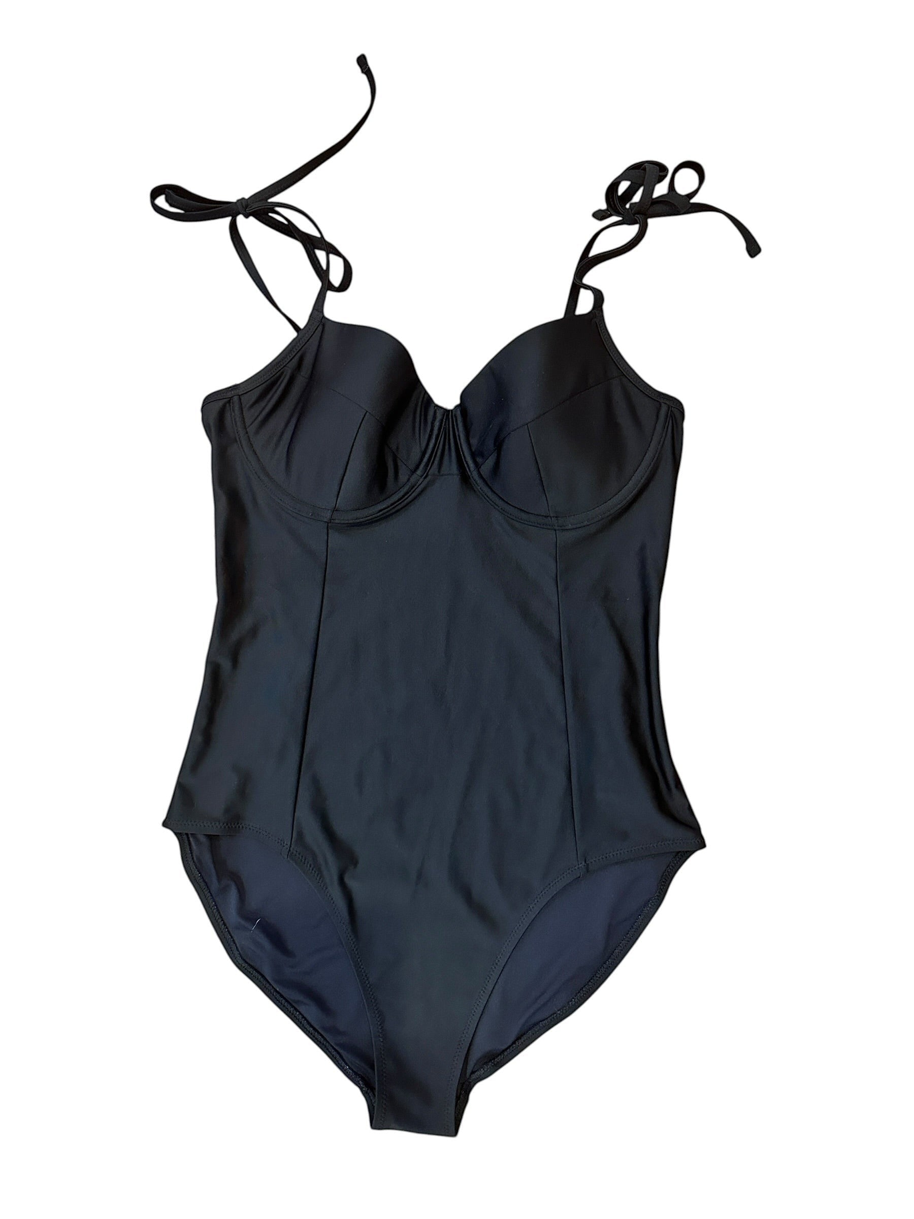 Size Medium - Old Navy Underwire Tie Shoulder Strap One-Piece Bathing Suit