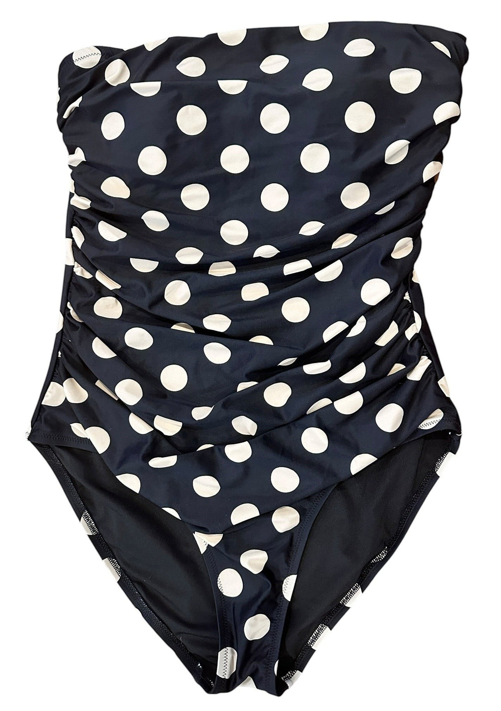 Size 8 - J. Crew Polka Dot Bandeau Bathing Suit