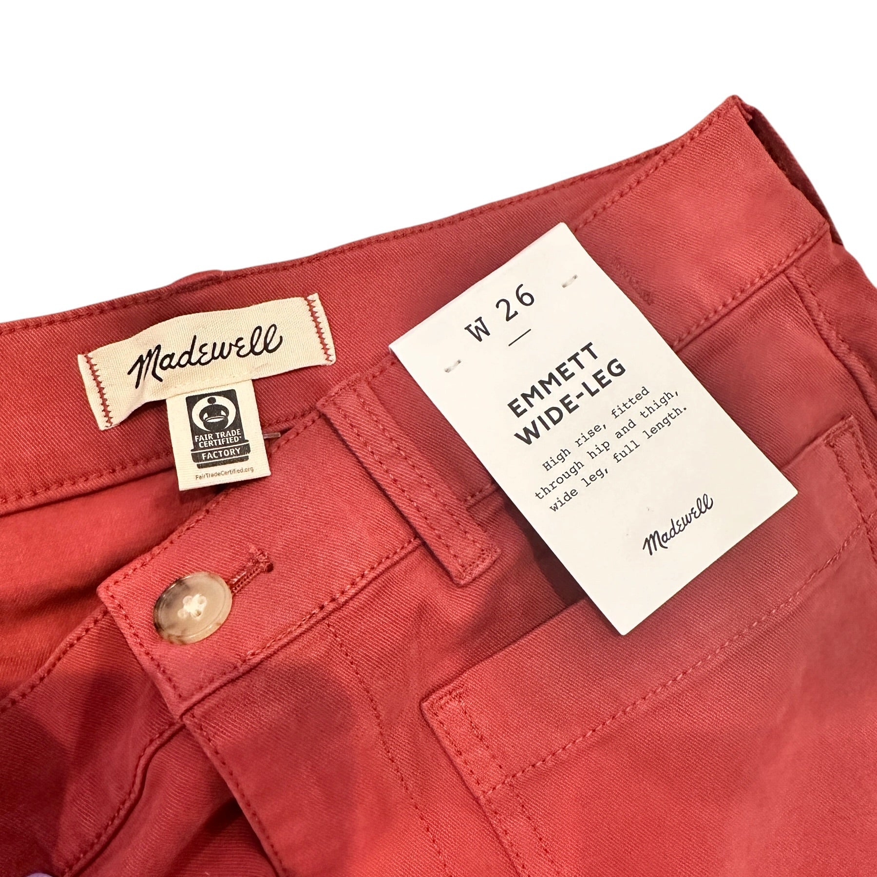 Size 26 - Madewell Emmett Wide-Leg Pant