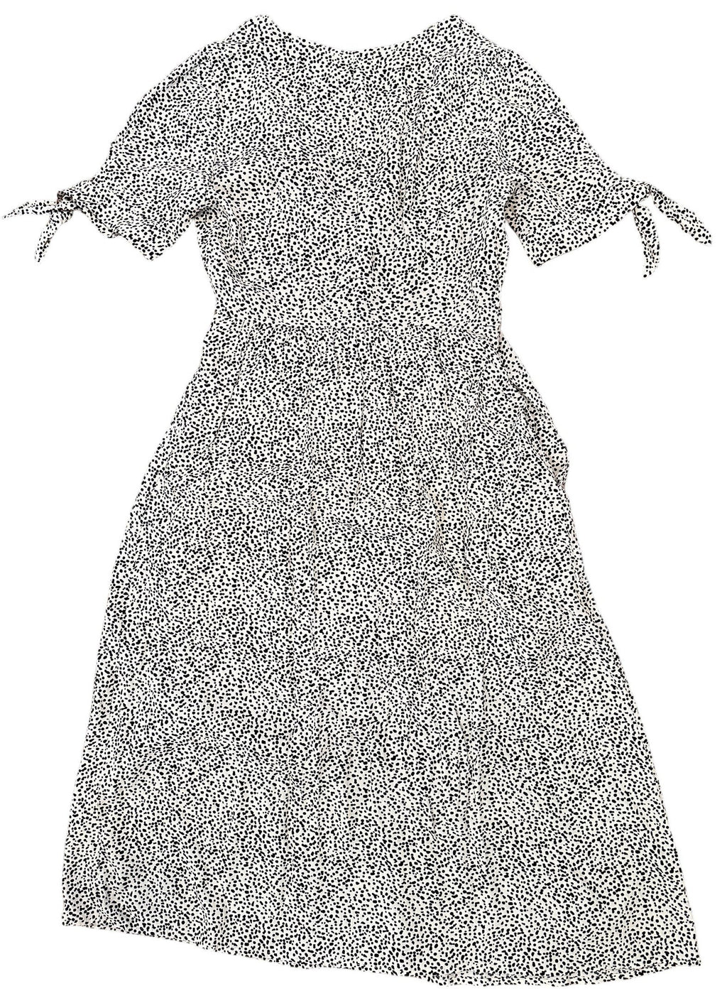 Size Small - Melloday Black Dot Dress