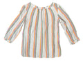 Size 4 - Boden Linen Stripe Blouse