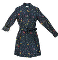 Size 4 - UntuckIt for Her Floral Button Down Blouse Dress with Pockets
