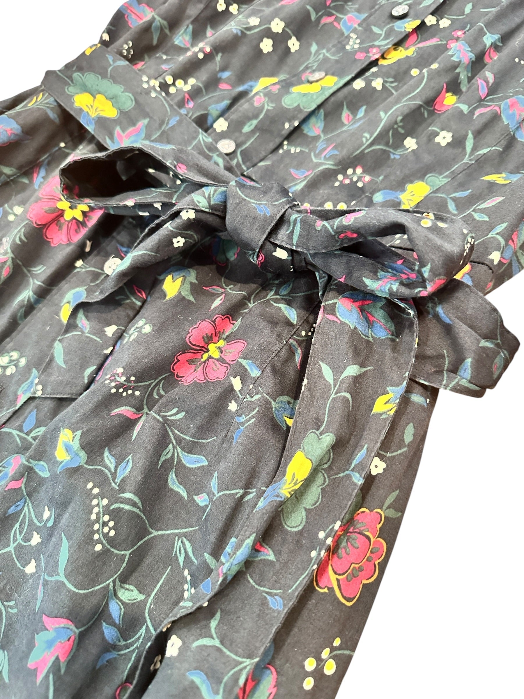 Size 4 - UntuckIt for Her Floral Button Down Blouse Dress with Pockets