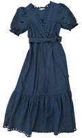 Size XS - Moon River Cotton Wrap Dress