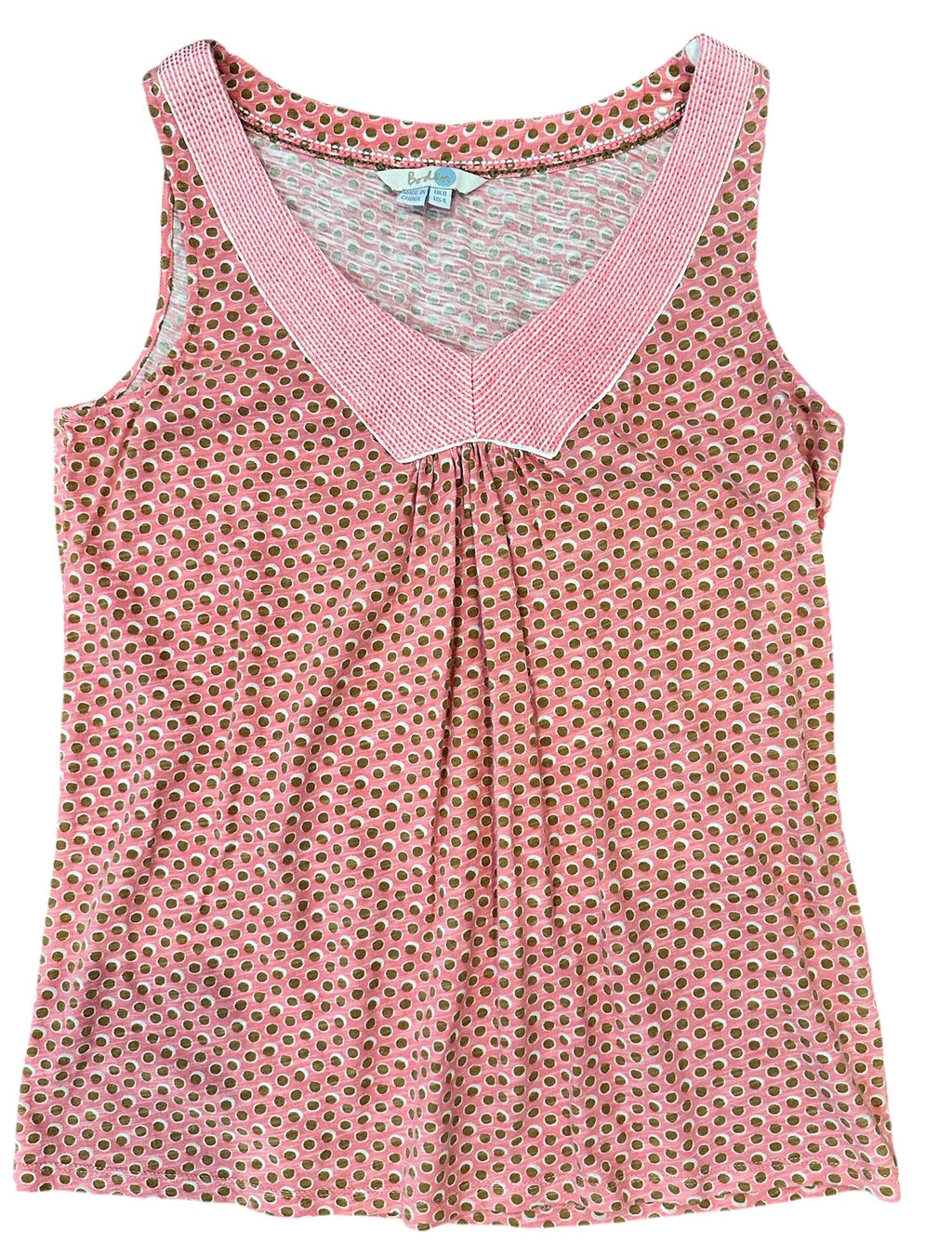 Size 4 - Boden Dot Sleeveless Top