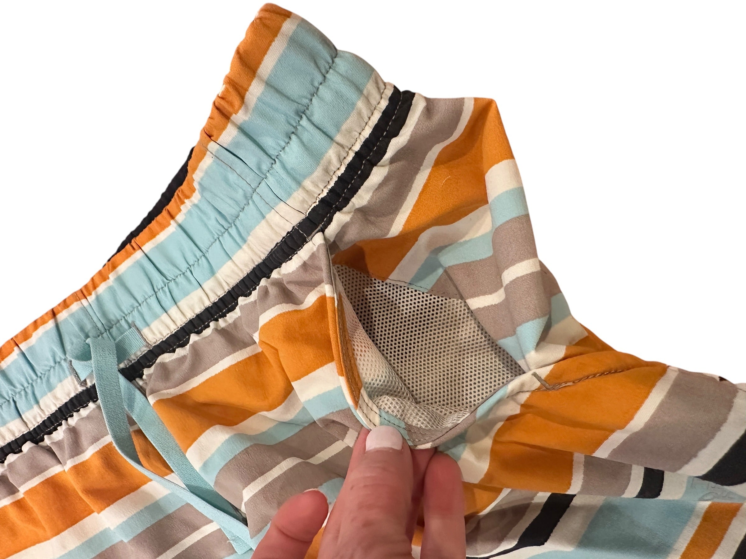Size Small - The North Face Stripe Shorts with Pockets