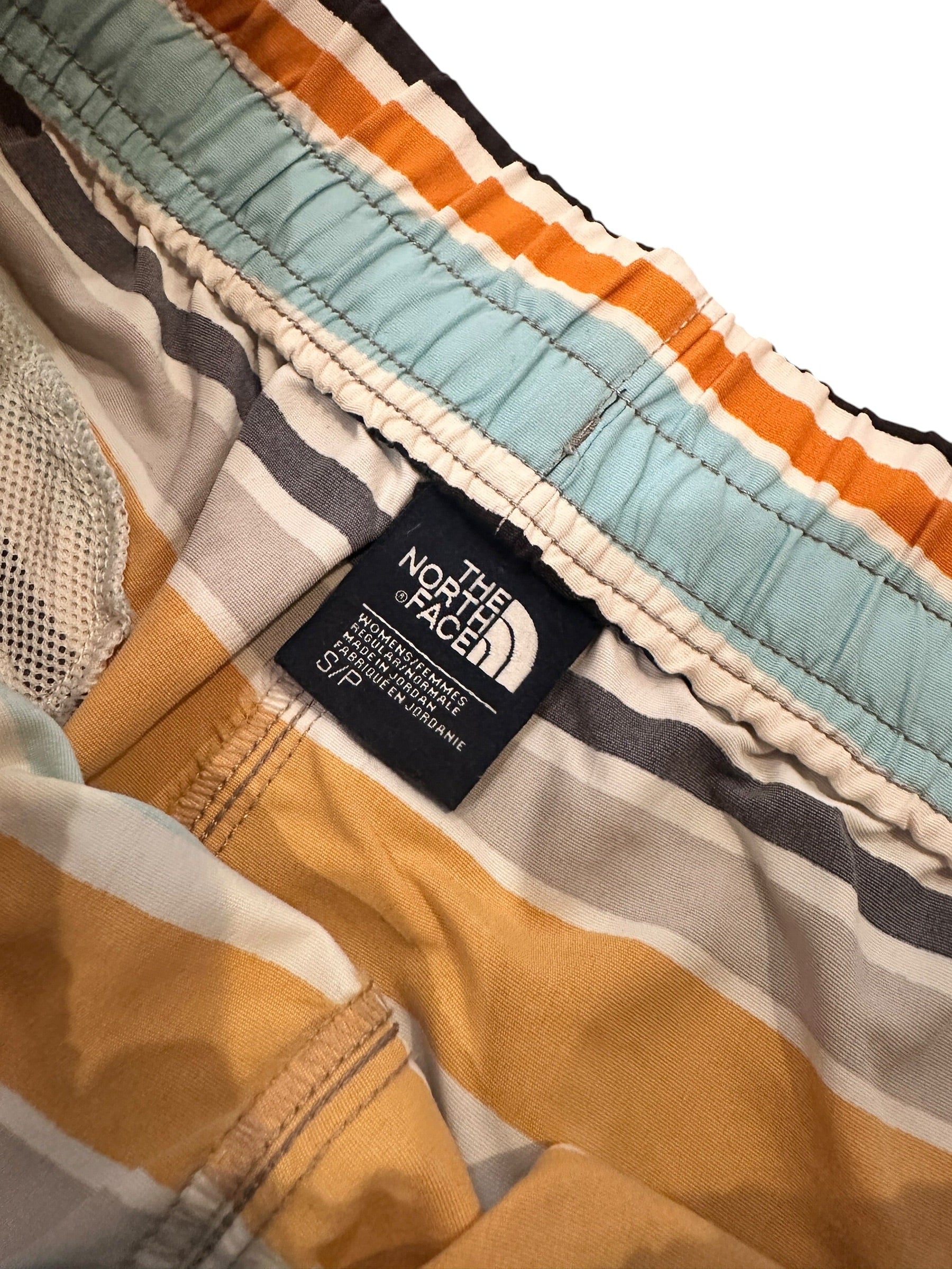 Size Small - The North Face Stripe Shorts with Pockets