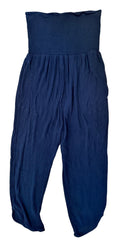 Size Medium - PrAna Lightweight Gauze Strapless Jumpsuit with Pockets