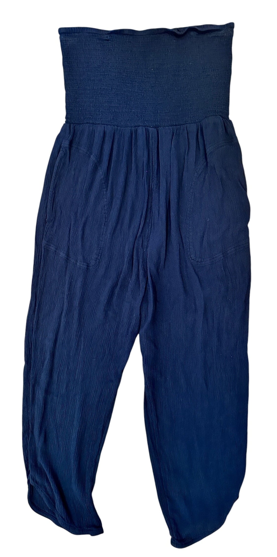 Size Medium - PrAna Lightweight Gauze Strapless Jumpsuit with Pockets