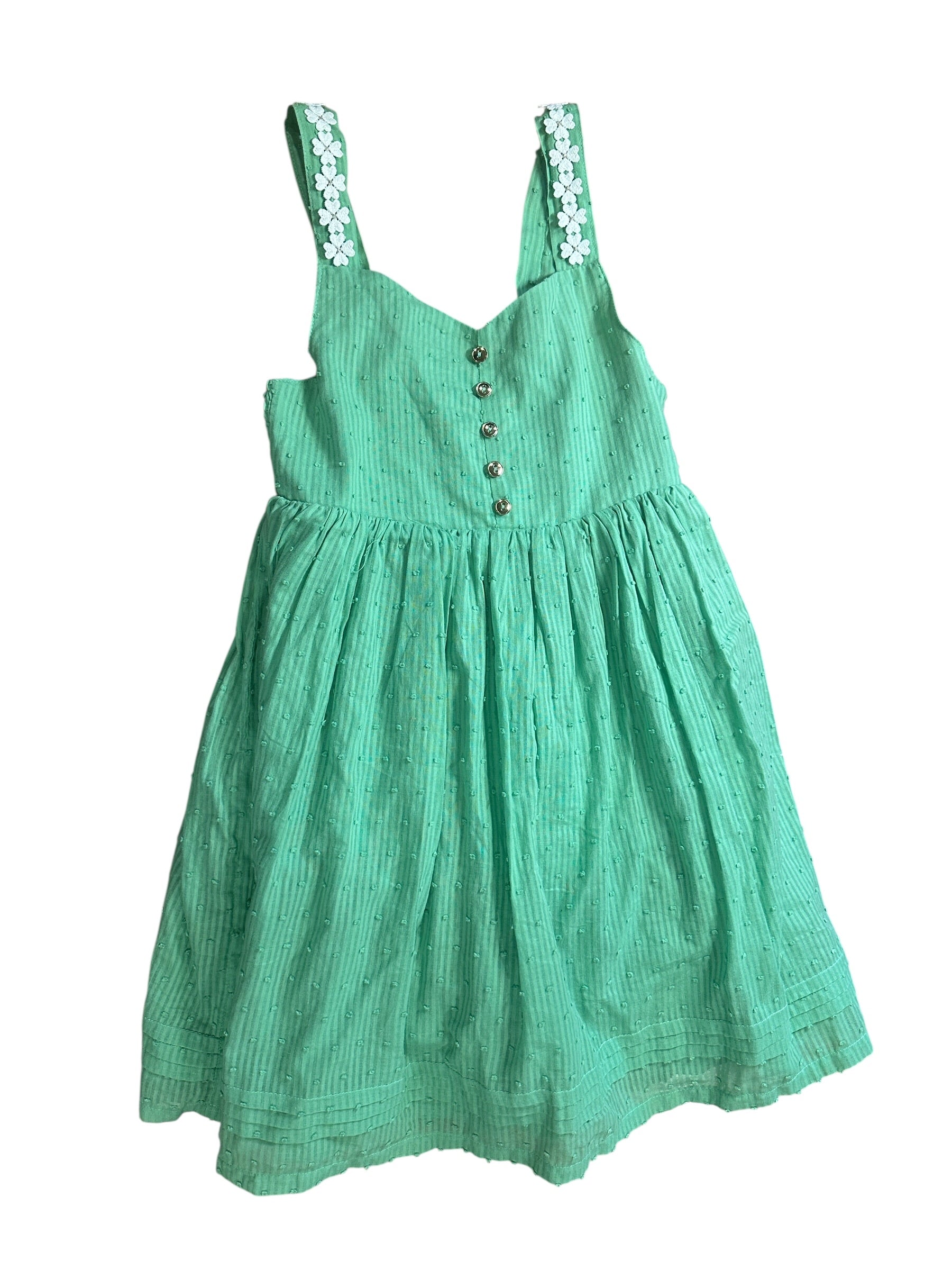 Youth Size 6 - Green Spring Cynthia Rowley Dress