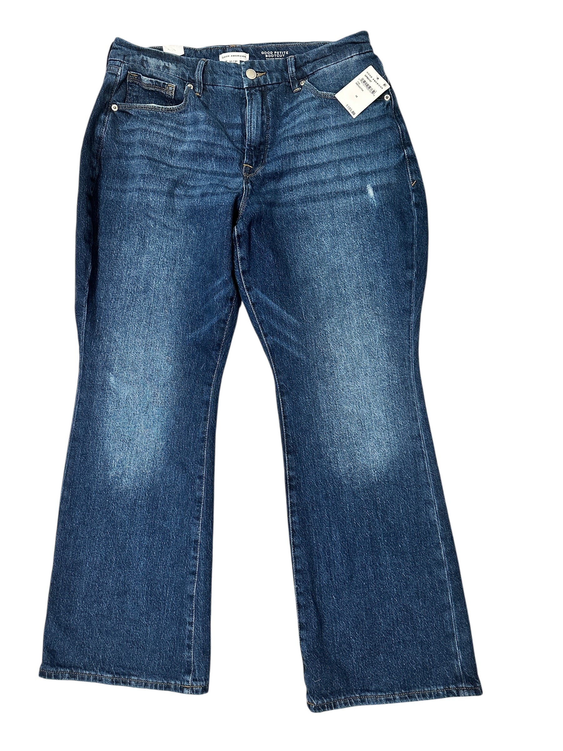 Size 12 - Good American Petite Bootcut Jeans