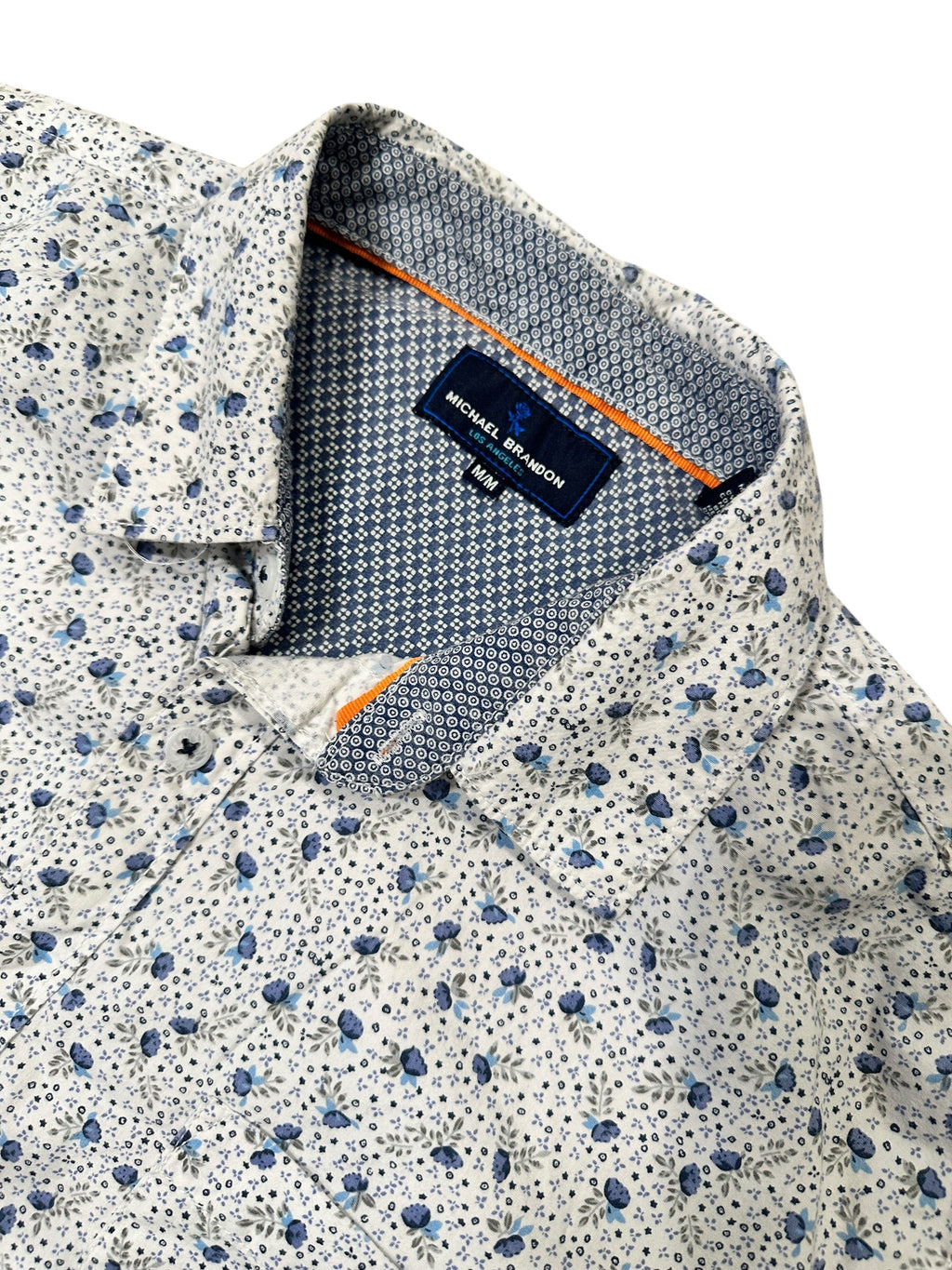 Size Medium - Michael Brandon Short Sleeve Shirt
