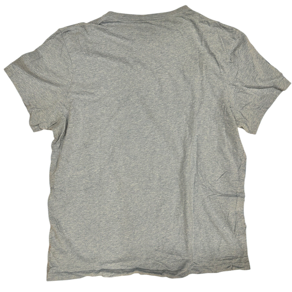 Size XL - No Ice Please, Blue V-Neck Tee - Upcycled