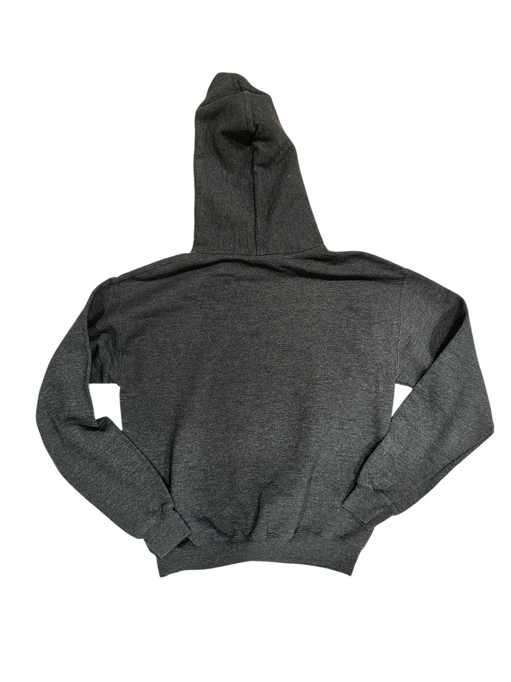 Youth Size XL - Resist Grey Hooded Sweatshirt - Upcycled