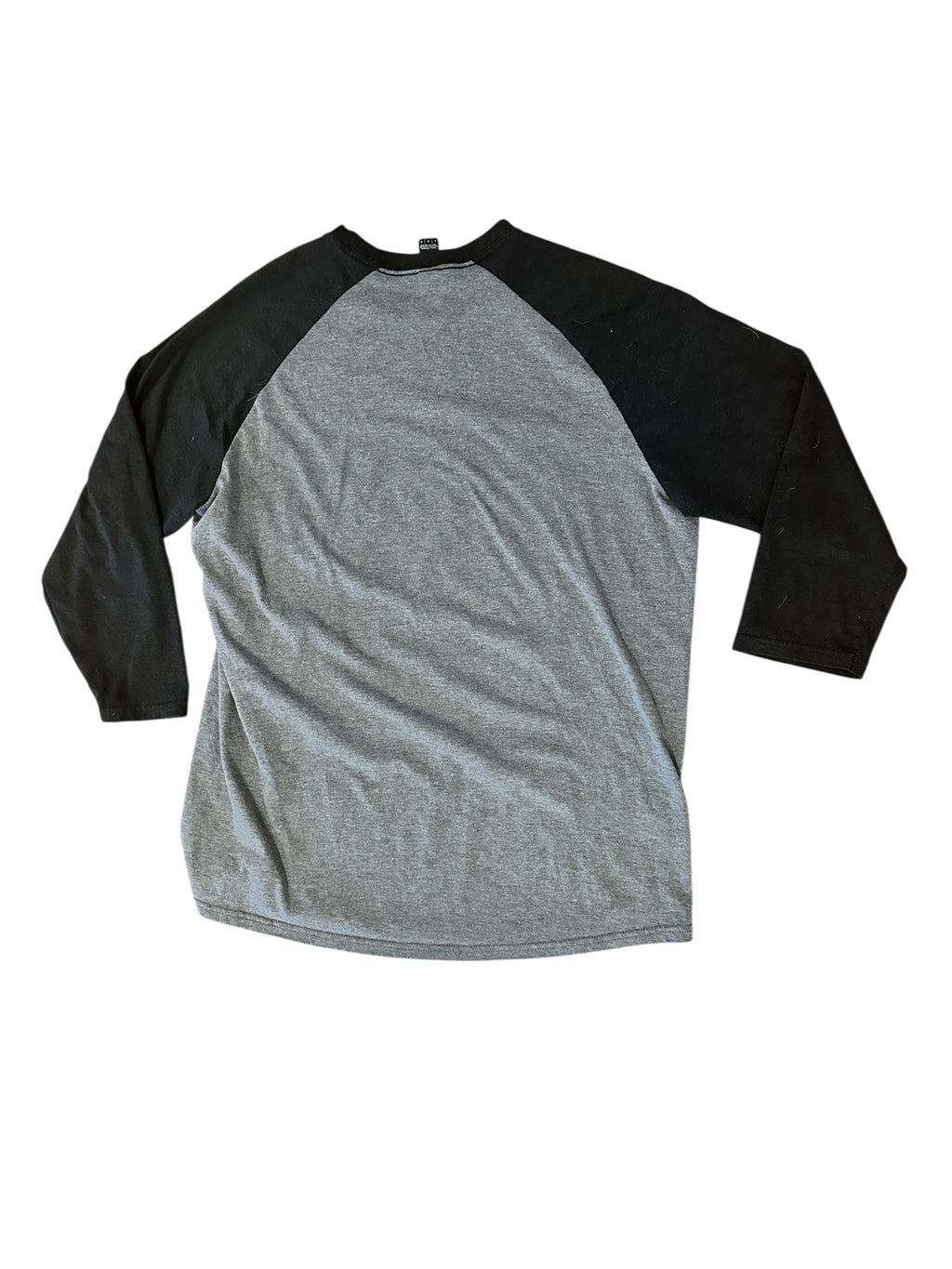 Size Large - Sounds Gay, I'm in - Grey Tee - Upcycled