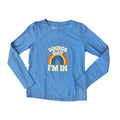Size Medium - Sounds Gay, I'm in - Long Sleeve Tee - Upcycled