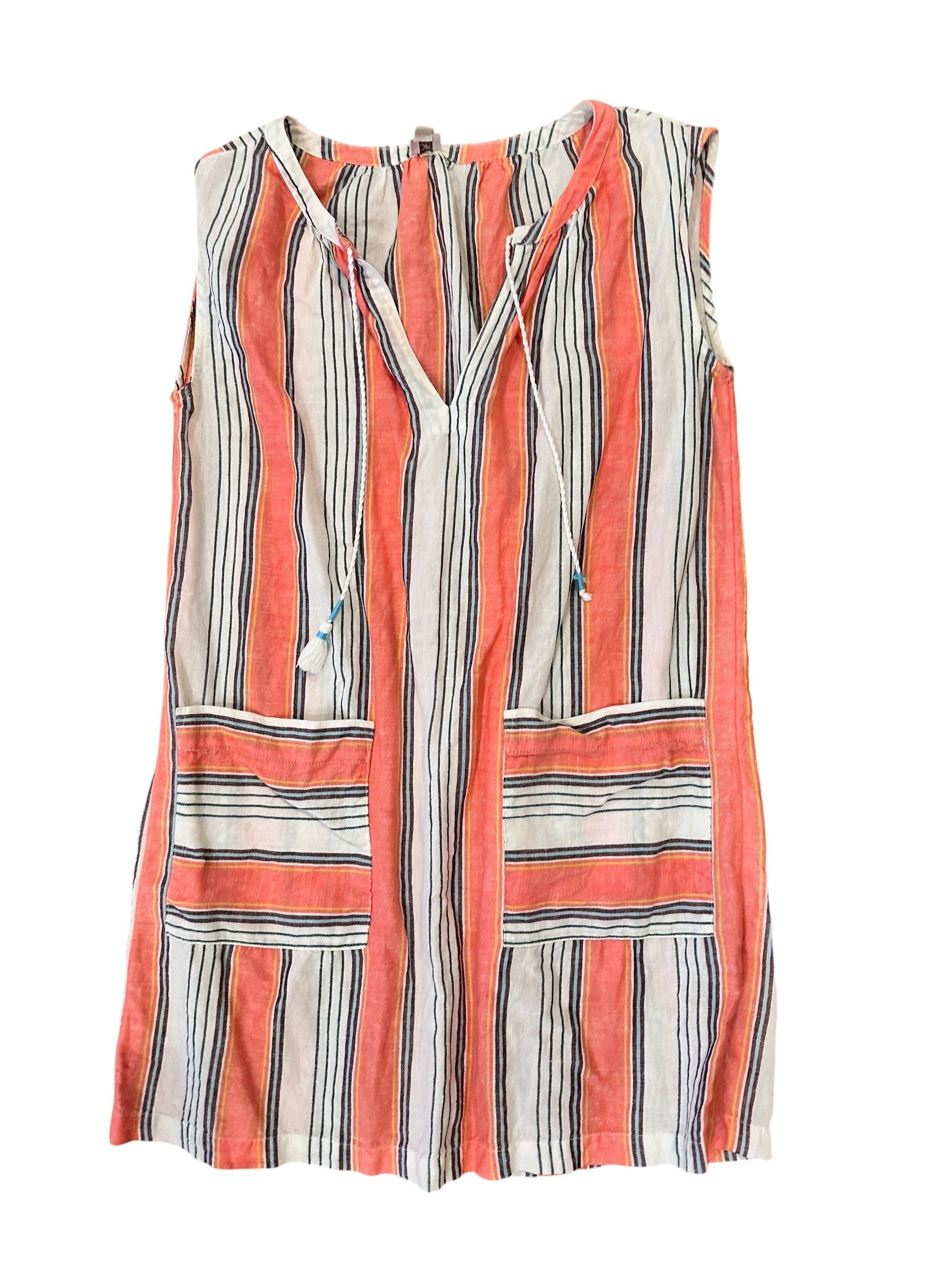 Size Small - LOFT Beach Linen Cover Dress with Pockets