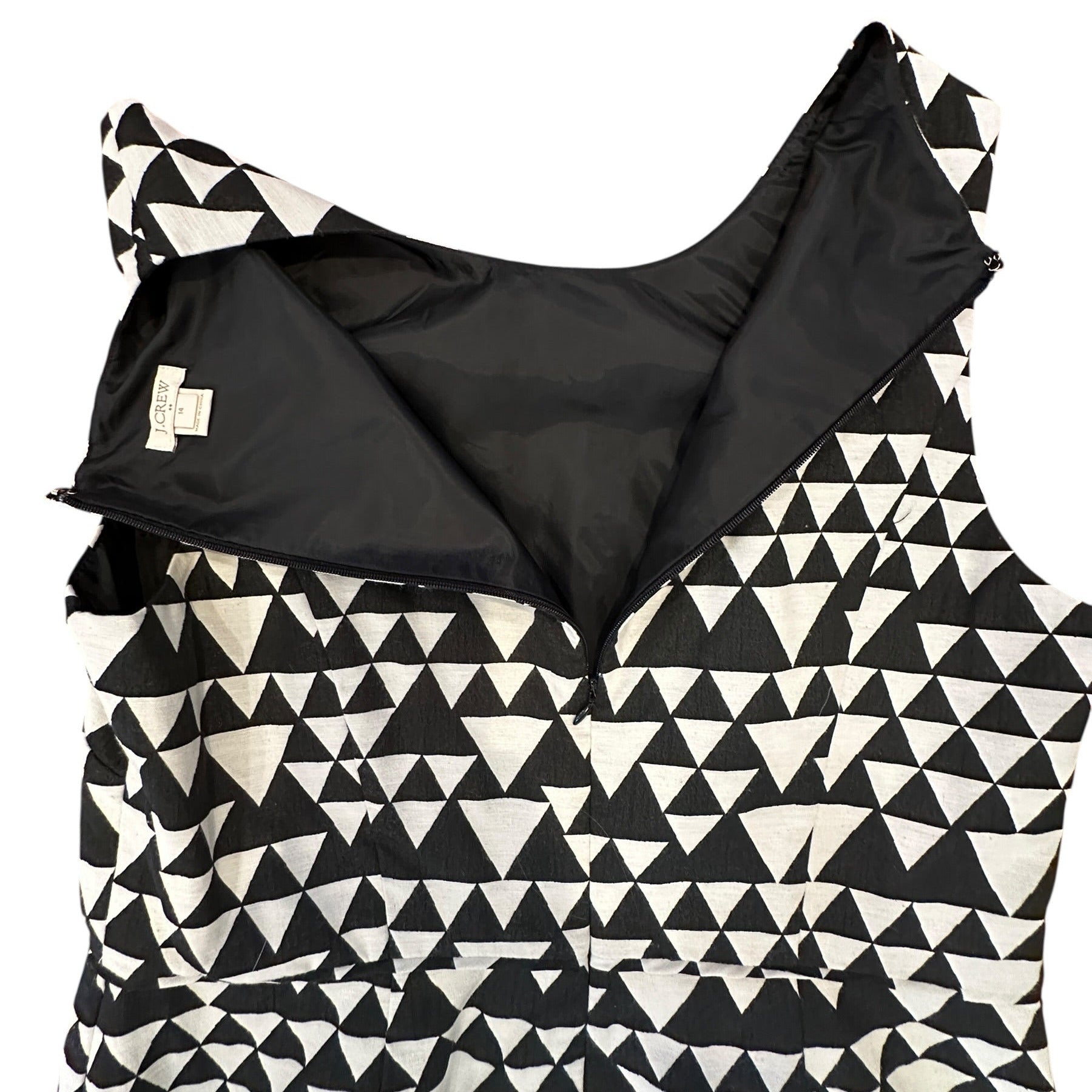 Size 14 - J. Crew Triangle Dress