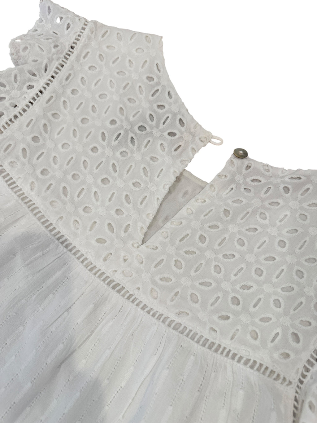 Size Small - Knot Sisters Eyelet Dress
