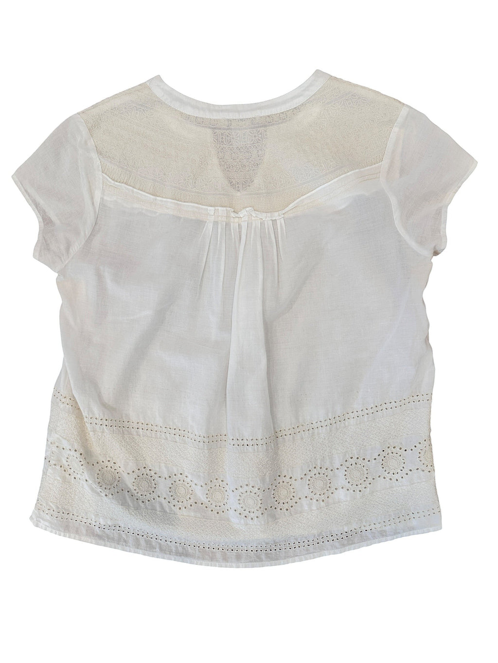 Size Medium - Lucky Brand Embroidered Top