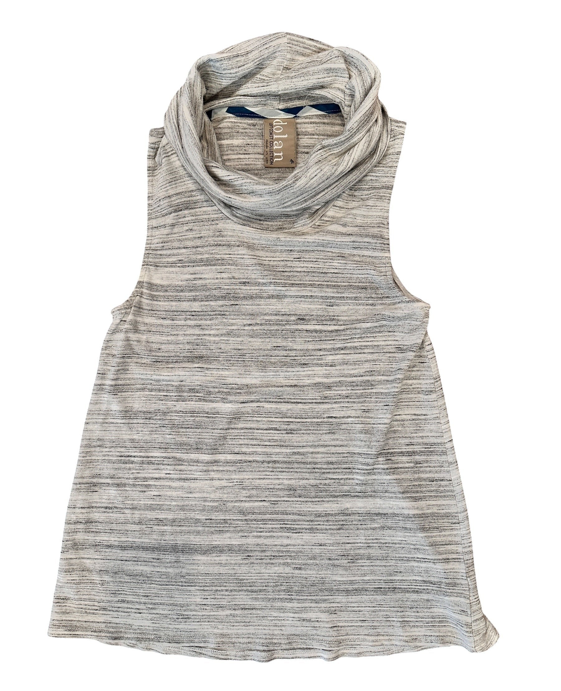 Size Medium - Dolan Cowl Neck Sleeveless Shirt