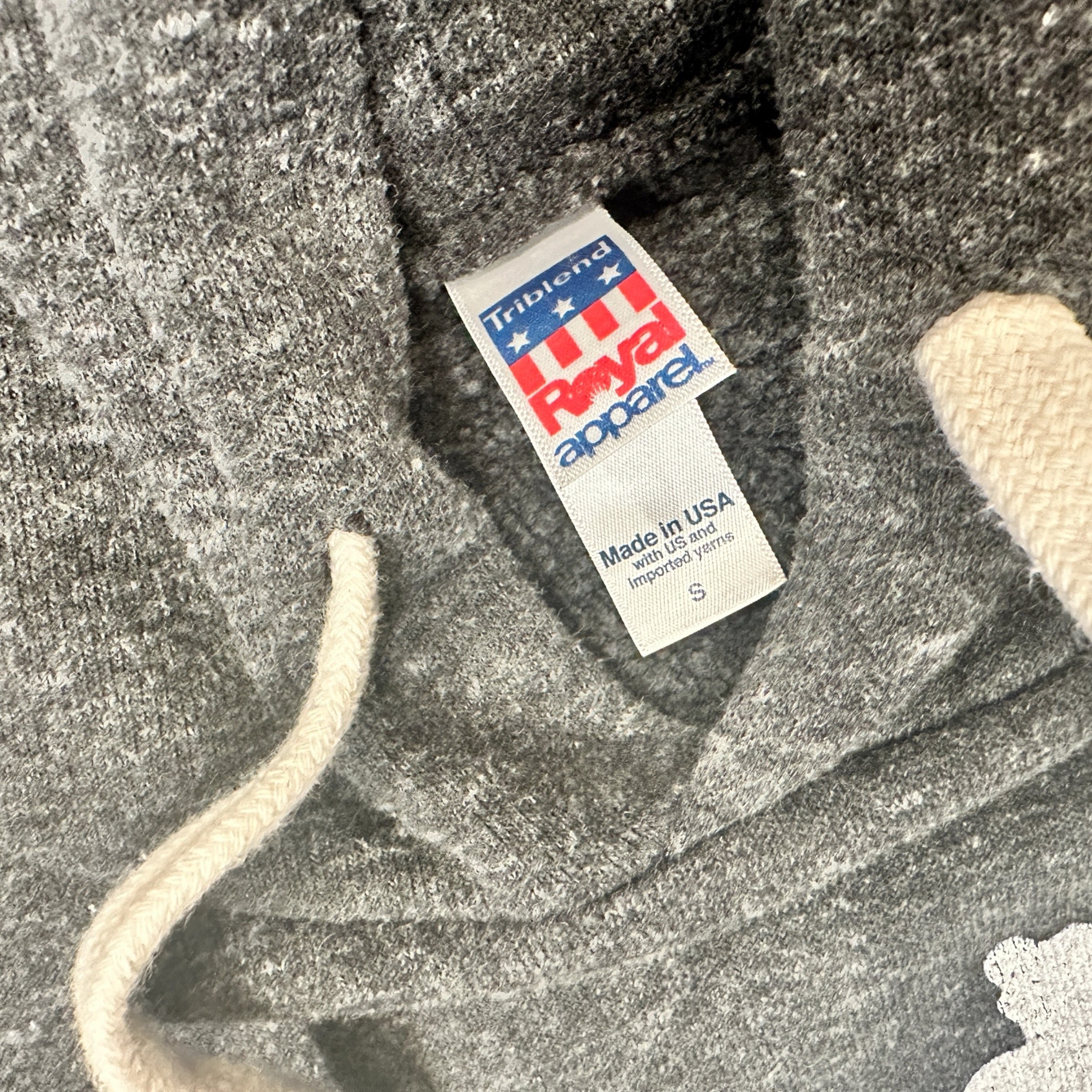 Size Small - Triblend Royal Apparel Sweat Shirt