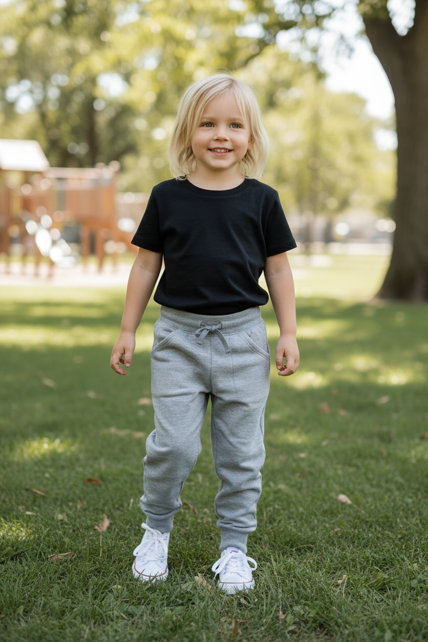 Youth Size Small - Cat & Jack Gray Sweat Pants