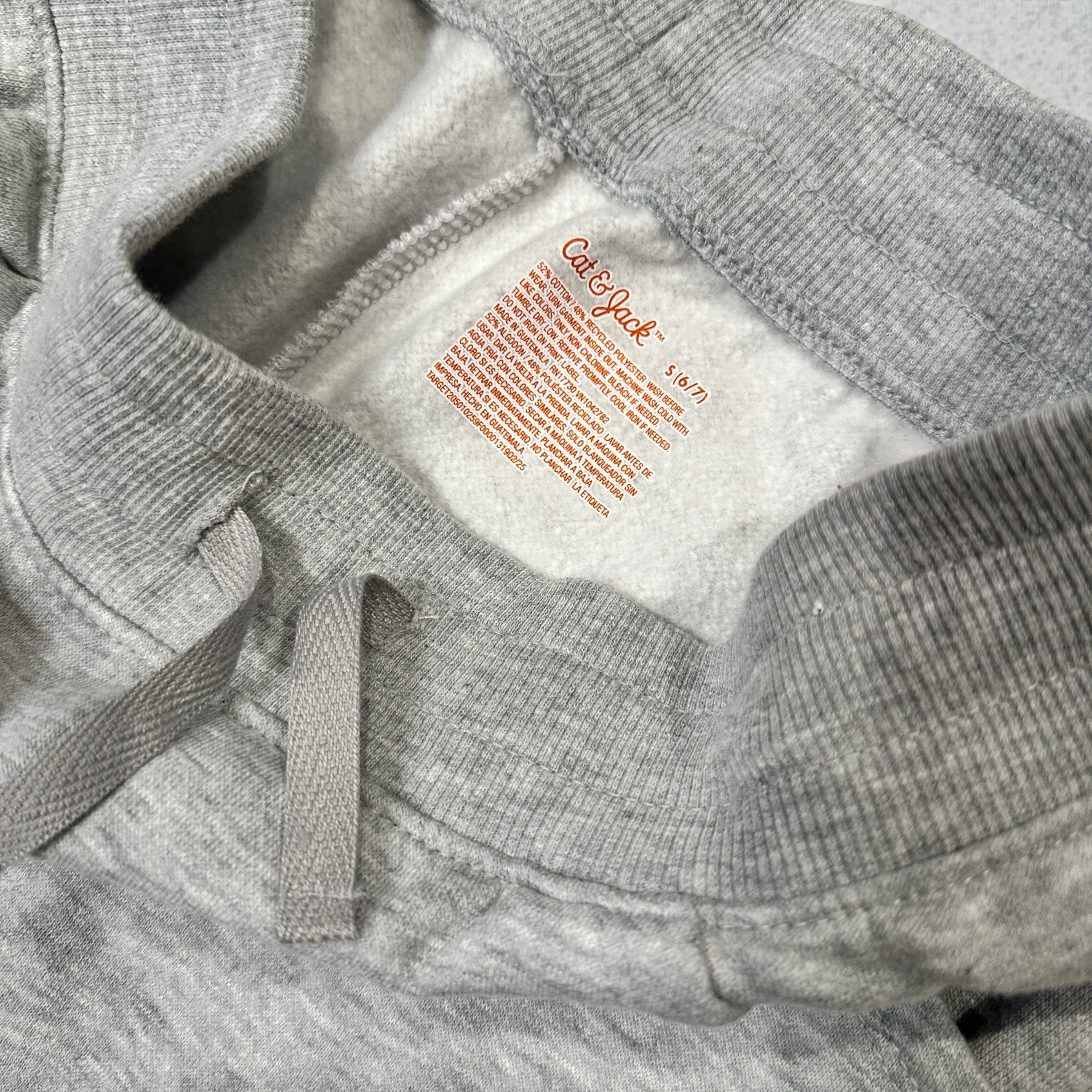 Youth Size Small - Cat & Jack Gray Sweat Pants